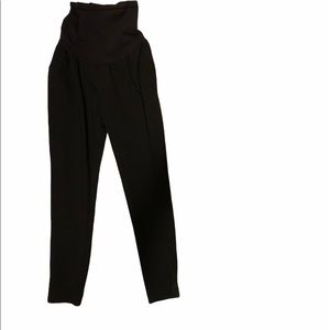 Women’s Motherhood Maternity black pant Large